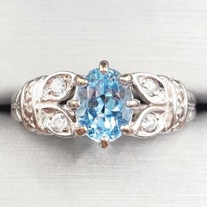 Blue Topaz Ring